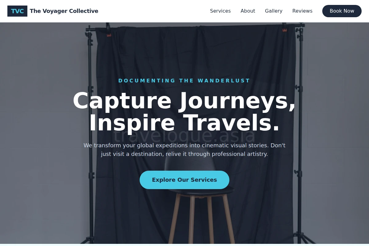 Itinerary Photography Studio